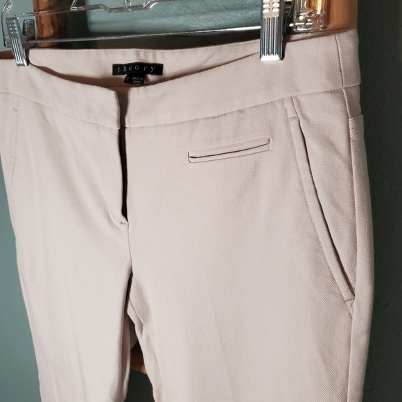 Theory Concordia Soho stone pants size 10 - Picture 9 of 13